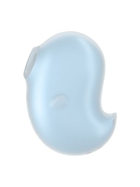 Вакуумний кліторальний стимулятор з вібрацією Satisfyer Cutie Ghost Blue