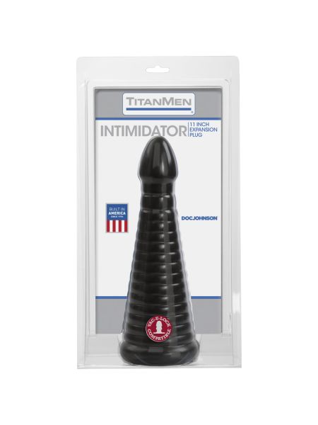 Анальний стимулятор Doc Johnson Titanmen Tools - Intimidator, діаметр 8,9 см