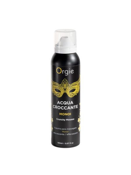 Масажна пінка Orgie – Acqua Croccante Monoi (150 мл), ефект бульбашок, що лопаються