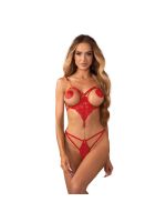 Боді Obsessive Matildea crotchless teddy S/M