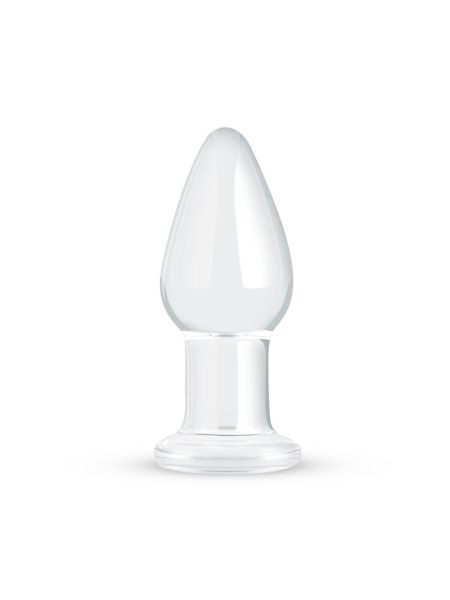 Скляна анальна пробка Gildo Glass Buttplug No. 24
