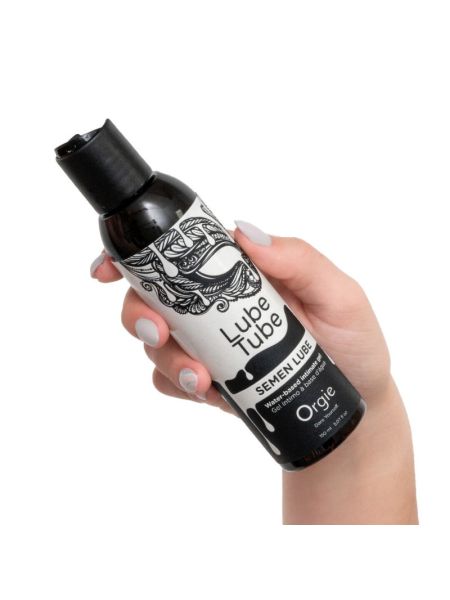 Лубрикант з імітацією сперми Orgie Lube Tube Semen Lube, 150 мл, водна основа, без смаку та запаху