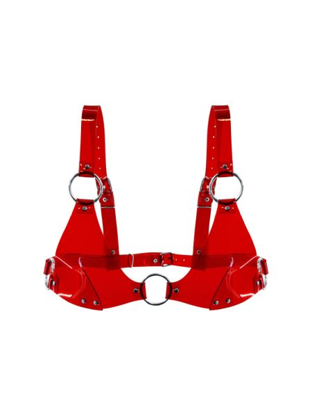 Ліф класичний Feral Feelings - Bikini Top Red Trasparent