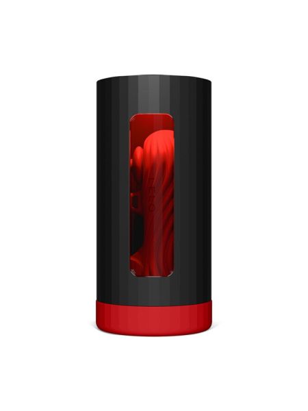Смарт-мастурбатор LELO F1S V3 XL Red, збільшений, 2 мотори, 8 режимів, стимуляція звуковими хвилями