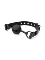 Повітропроникний кляп Bedroom Fantasies: Breathable Silicone Ball Gag, чорний
