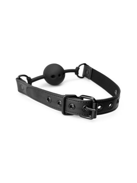 Повітропроникний кляп Bedroom Fantasies: Breathable Silicone Ball Gag, чорний