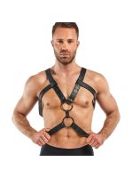 Портупея Bedroom Fantasies: Rocco Bondage Harness, чорна