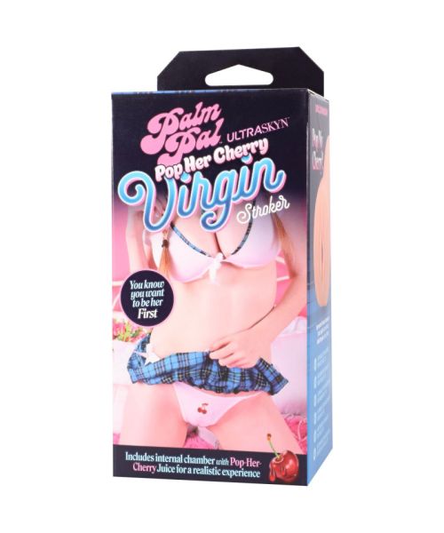Мастурбатор Doc Johnson Palm Pal Virgin Stroker with Pop Her Cherry Juice