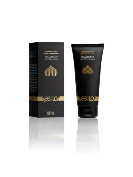 Анальна змазка на водній основі YESforLOV ANAL LUBRICANT 100 мл, натуральний склад, дуже ковзна