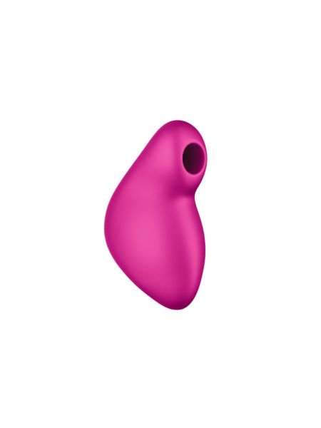 Вакуумний стимулятор з вібрацією Fun Factory Allure Magenta, 11 + 12 режимів роботи, перезаряджуваний