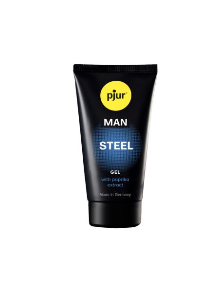Гель-стимулятор для пеніса pjur MAN Steel Gel 50 мл, з екстрактом паприки та ментолом