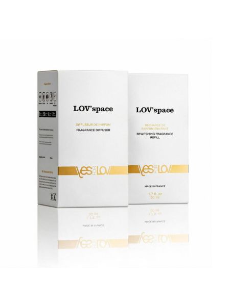 Ароматичний дифузор YESforLOV LOV'space + рефіл Bewitching Fragrance Refill