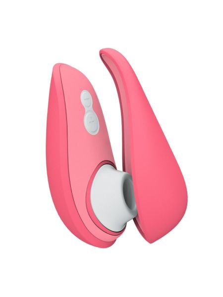 Вакуумний кліторальний стимулятор Womanizer Liberty 2 Vibrant Rose, 8 режимів, магнітна кришечка