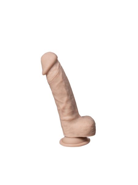 Фалоімітатор SilexD Vetus Real Skin Flesh (8in MODEL 1) суперсофт-силікон+Silexpan, діаметр 4,1 см