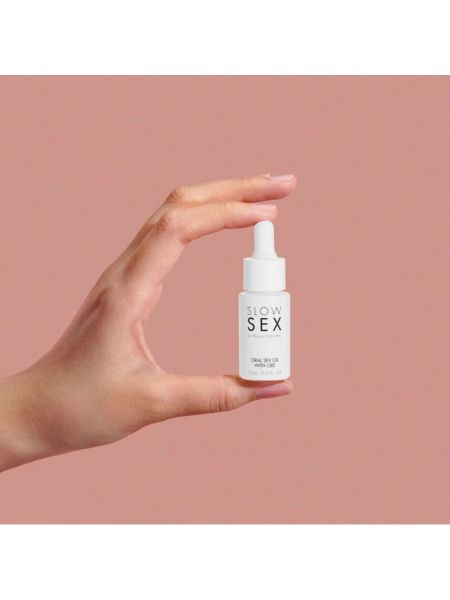 Олія для орального сексу Bijoux Indiscrets Slow Sex Oral Sex Oil CBD (15 мл)