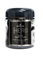 Масажна свічка Sensuva [HE]RO Dark Temptation Massage Oil Candle 113г