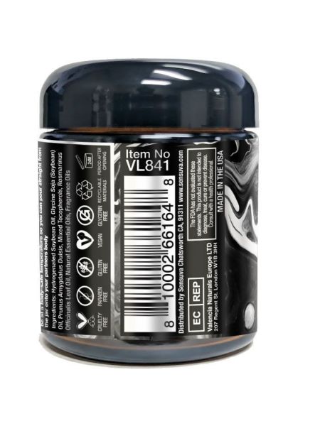 Масажна свічка Sensuva [HE]RO Dark Temptation Massage Oil Candle 113г