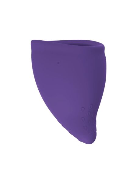 Менструальна чаша Fun Factory FUN CUP SIZE A Black Currant, багаторазова, діаметр 4 см, об’єм 20 мл
