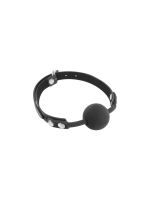 Класичний кляп з силіконовою кулькою Fetish Tentation Silicone Gag Ball