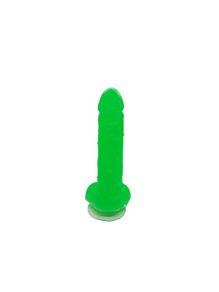 Мило у формі пеніса Чистий Кайф Green size L, крафтове мило-член, натуральне