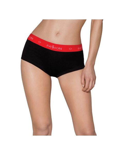 Трусики-шортики Passion PS003 PANTIES M, black