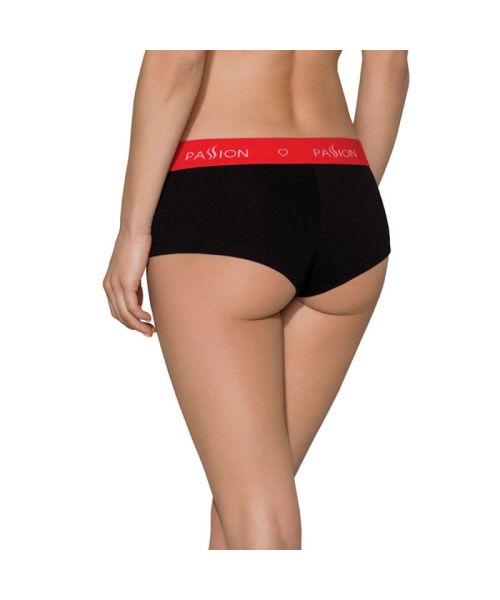 Трусики-шортики Passion PS003 PANTIES M, black