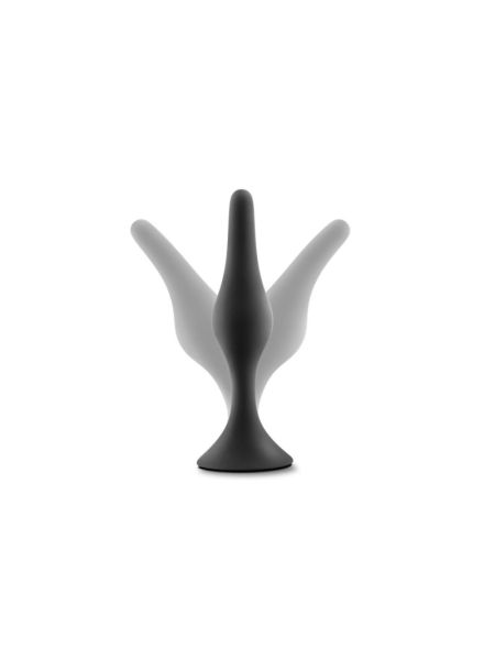 Набір анальних пробок Blush Luxe Beginner Plug Kit Black