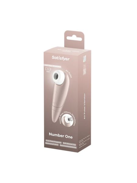 Вакуумний кліторальний стимулятор Satisfyer Number One на батарейках