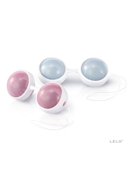 Набір вагінальних кульок LELO Beads, діаметр 3,5 см, змінне навантаження, 2х28 та 2х37 г