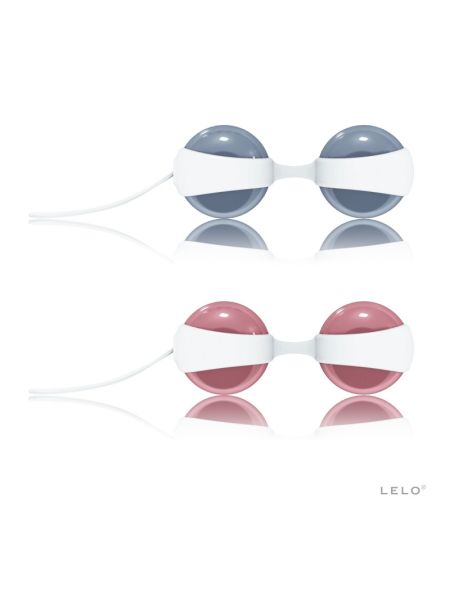 Набір вагінальних кульок LELO Beads, діаметр 3,5 см, змінне навантаження, 2х28 та 2х37 г