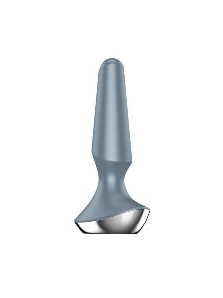 Анальна смарт-вібропробка Satisfyer Plug-ilicious 2 Ice Blue