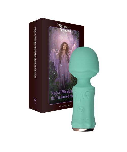 Мінівібромасажер FairyGasm SecretFuntasy green