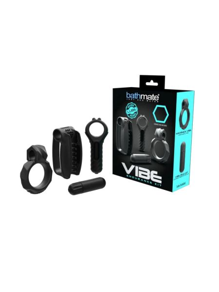 Вібронабір Bathmate Vibe Endurance Kit, 3 іграшки + віброкуля + лубрикант 93 мл