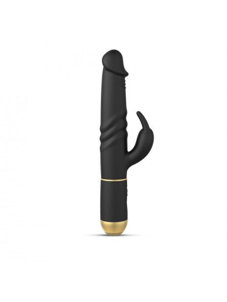 Вібратор Dorcel Furious Rabbit 2.0 зі зворотно-поступальними рухами головки, перезаряджуваний