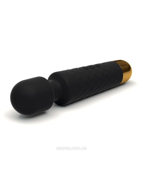 Мінівібромасажер Dorcel Wand Wanderful Black потужний, водонепроникний, 18 режимів роботи