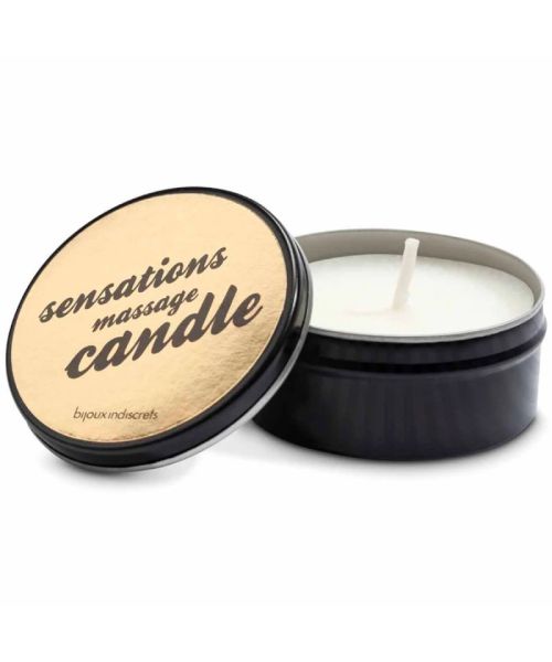 Масажна свічка Bijoux Indiscrets Scented Massage Candle (35 г), жасмин-троянда