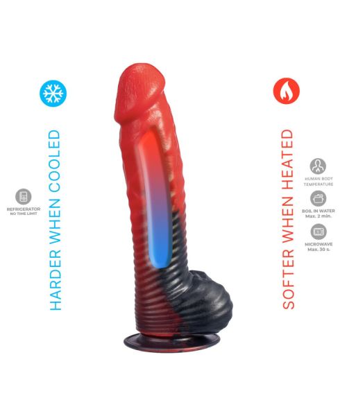 Фалоімітатор SilexD Fantasy Liquid Silicone Devil 8in Red