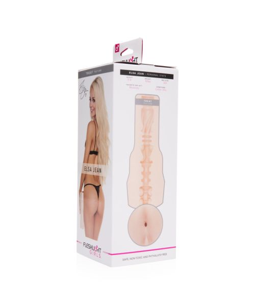 Мастурбатор Fleshlight Girls: Elsa Jean — Treat, зі зліпка ануса, дуже ніжний