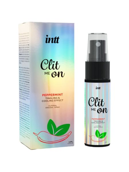 Збуджувальний спрей для клітора Intt Clit Me On Peppermint Cooling Effect 12мл охолоджувальний ефект