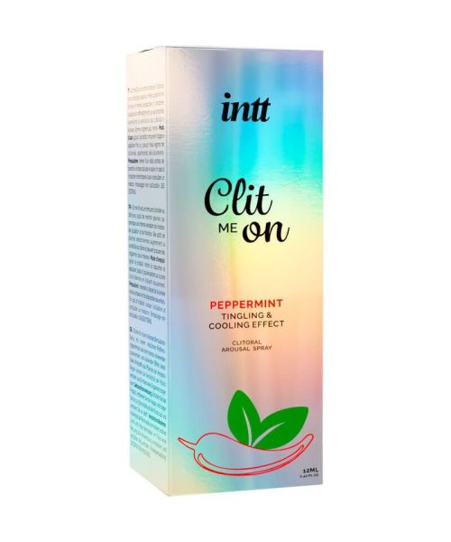 Збуджувальний спрей для клітора Intt Clit Me On Peppermint Cooling Effect 12мл охолоджувальний ефект