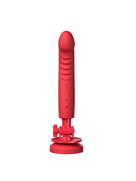 Смарт-міні секс-машина Lovense Mission 2 Vibrating suction cup dildo, 6500 вібрацій/хв, Touch Sense