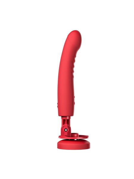 Смарт-міні секс-машина Lovense Mission 2 Vibrating suction cup dildo, 6500 вібрацій/хв, Touch Sense