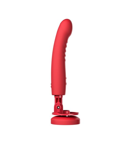 Смарт-міні секс-машина Lovense Mission 2 Vibrating suction cup dildo, 6500 вібрацій/хв, Touch Sense