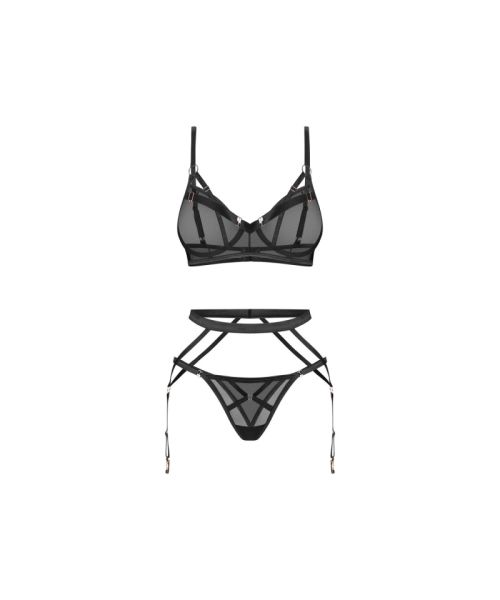 Комплект Obsessive Euridia 3-pcs set M/L