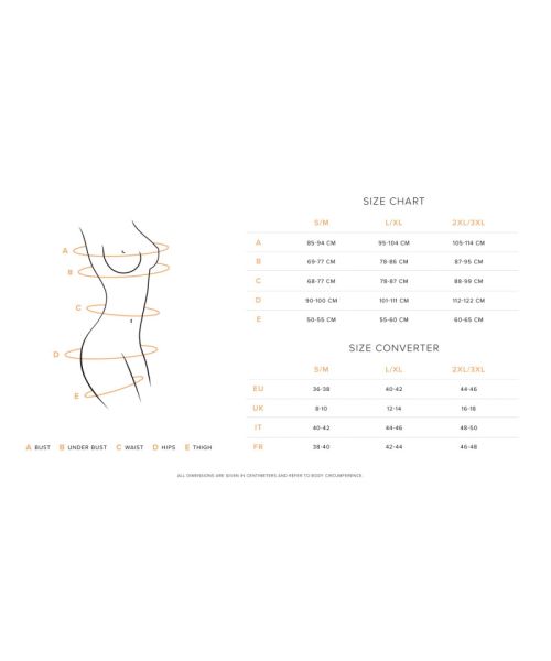 Комплект Obsessive Euridia 3-pcs set M/L