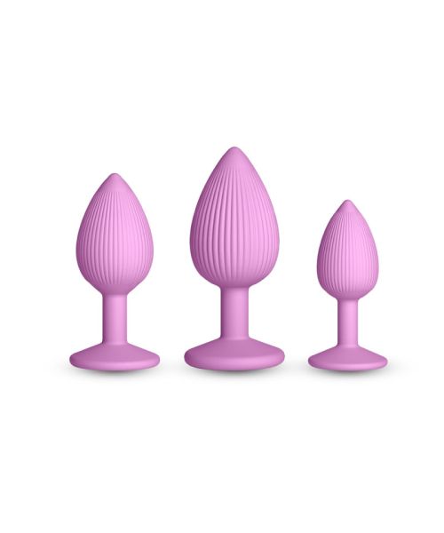 Набір анальних пробок NS Novelties INYA - Triple Ace Kit - Blush