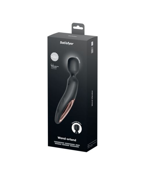 Вібромасажер Satisfyer Wand-erland (Black/Rosegold)