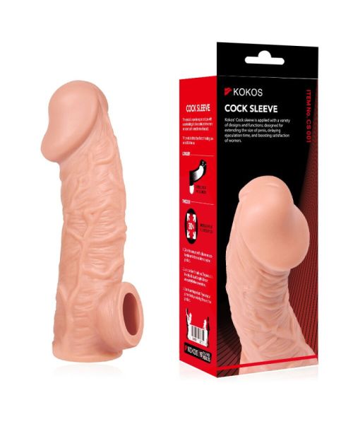 Насадка на член Kokos Cock Sleeve CS 001 M