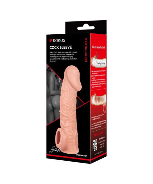 Насадка на член Kokos Cock Sleeve CS 001 M