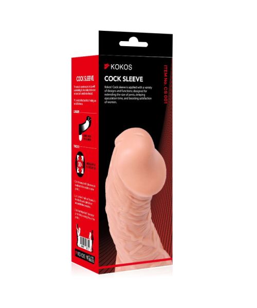 Насадка на член Kokos Cock Sleeve CS 001 M